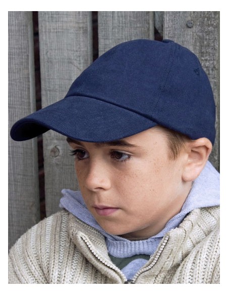 RES-RC024J-Junior Heavy Brushed Cotton Cap 2